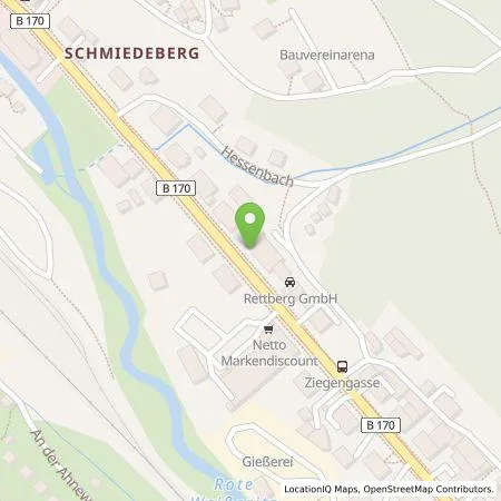 Standortübersicht der Tankstelle Autohaus Rettberg GmbH in 01744 Dippoldiswalde