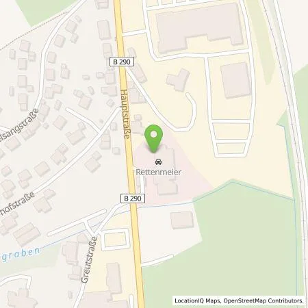 Standortübersicht der Tankstelle Autohaus Rettenmeier KG in 74597 Stimpfach