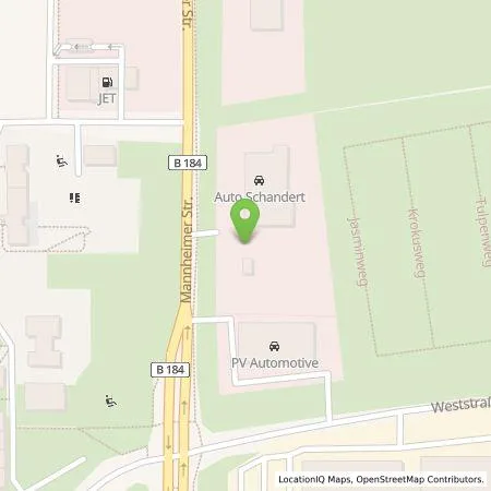 Standortübersicht der Tankstelle Autohaus Schandert GmbH in 06847 Dessau-Roßlau