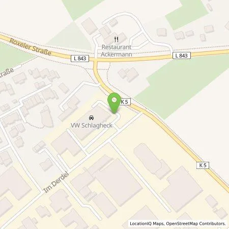 Standortübersicht der Tankstelle Autohaus Schlagheck GmbH & Co.KG in 48161 Münster