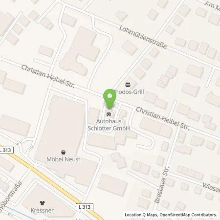 Standortübersicht der Tankstelle Autohaus Schlotter GmbH in 56422 Wirges