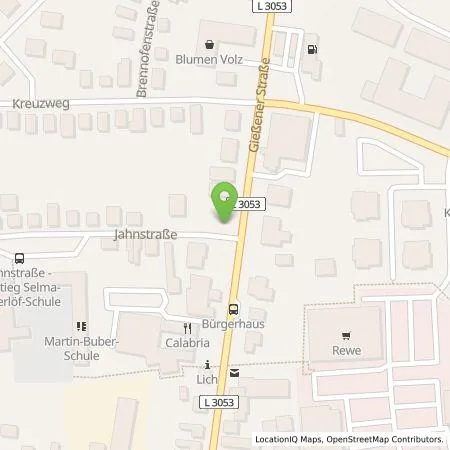 Standortübersicht der Tankstelle Autohaus Schmidt OHG in 35423 Lich