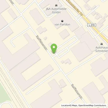 Standortübersicht der Tankstelle Autohaus Schnitzler GmbH & Co. KG in 40764 Langenfeld (Rheinland)