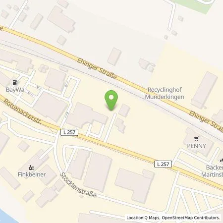 Standortübersicht der Tankstelle Autohaus Selig GmbH in 89597 Munderkingen