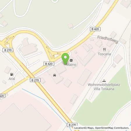 Standortübersicht der Tankstelle Autohaus Sydow GmbH in 67742 Lauterecken