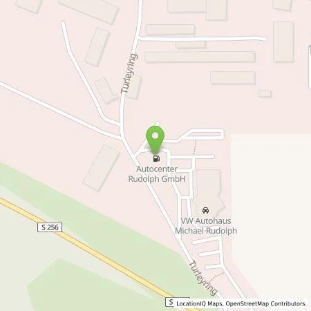 Standortübersicht der Tankstelle Autohaus Thomas Rudolph GmbH in 09376 Oelsnitz/Erzgebirge