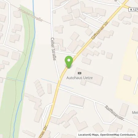 Standortübersicht der Tankstelle Autohaus Uetze GmbH in 31311 Uetze