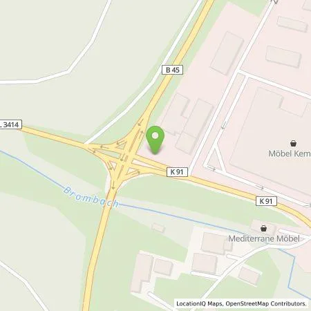 Standortübersicht der Tankstelle Autohaus Vögler GmbH in 64732 Bad König