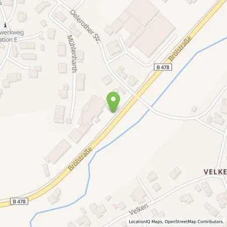 Standortübersicht der Tankstelle Autohaus Vorländer GmbH in 53809 Ruppichteroth