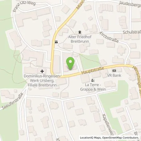 Standortübersicht der Tankstelle Autohaus Wagner GmbH & Co. KG in 82211 Herrsching am Ammersee