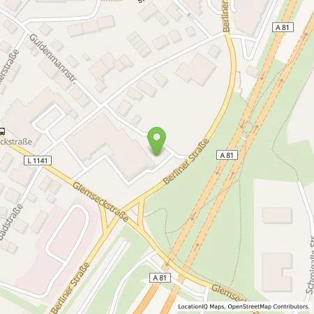 Standortübersicht der Tankstelle Autohaus Weeber Gmbh & Co. KG in 71229 Leonberg