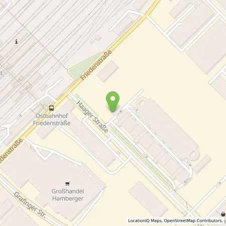 Standortübersicht der Tankstelle Autohaus Werndl GmbH & Co in 81671 München