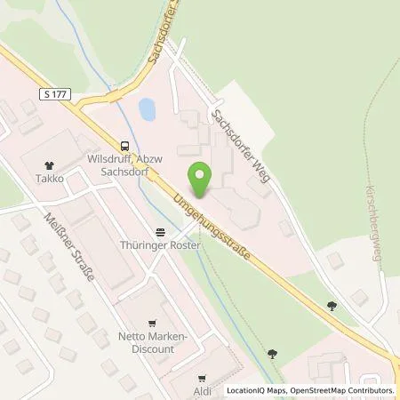 Standortübersicht der Tankstelle Autohaus Wilsdruff Inh. Michael Creutz e.K. in 01723 Wilsdruff