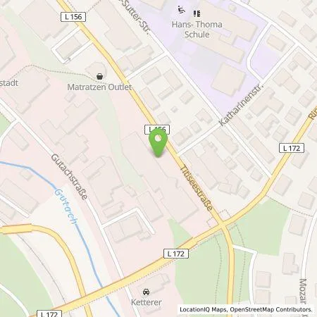 Standortübersicht der Tankstelle Autohaus Wittmer GmbH in 79822 Titisee-Neustadt