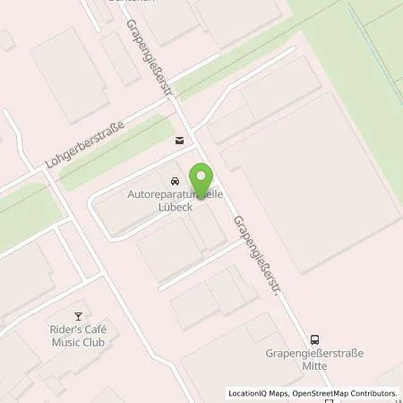 Standortübersicht der Tankstelle Autoreparaturmeile Lübeck GmbH in 23556 Lübeck