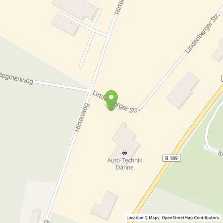 Standortübersicht der Tankstelle Auto-Technik Dähne GmbH in 19322 Wittenberge