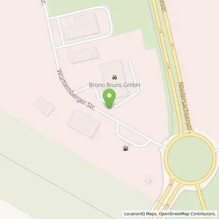 Standortübersicht der Tankstelle Bruno Bruns GmbH in 26723 Emden