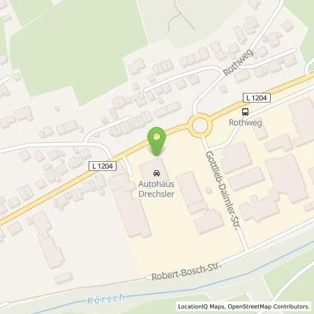 Standortübersicht der Tankstelle Drechsler GmbH & Co.KG in 73770 Denkendorf