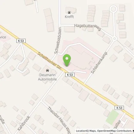 Standortübersicht der Tankstelle Emil Frey Küstengarage GmbH in 24211 Schellhorn