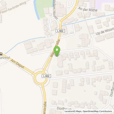 Standortübersicht der Tankstelle Ernst Duvenbeck GmbH & Co. KG in 46499 Hamminkeln