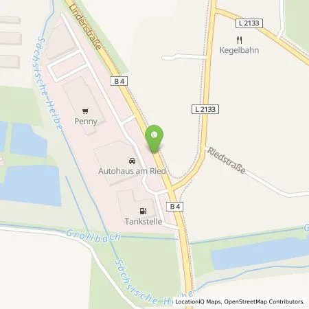 Standortübersicht der Tankstelle FAMA GmbH Greußen in 99718 Greussen