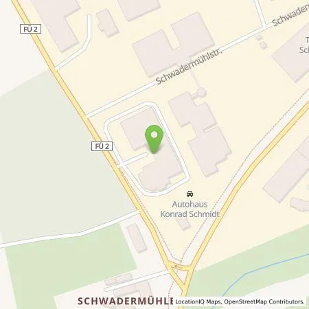 Standortübersicht der Tankstelle Feser Cadolzburg GmbH in 90556 Cadolzburg