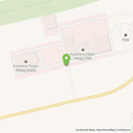 Standortübersicht der Tankstelle Feser und Wittig GmbH in 06406 Bernburg (Saale)