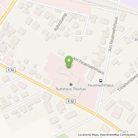 Standortübersicht der Tankstelle Fritz Thomas GmbH & Co. KG Automobile in 29223 Celle