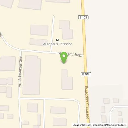 Standortübersicht der Tankstelle FSN Autohaus GmbH & Co KG in 17166 Teterow