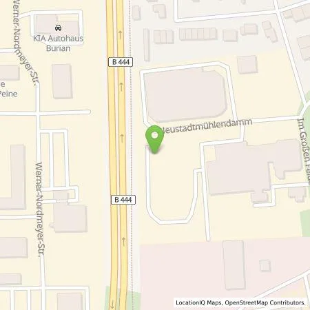 Standortübersicht der Tankstelle Gebr. Schmidt GmbH in 31226 Peine