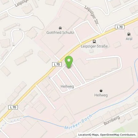 Standortübersicht der Tankstelle Gottfried Schultz Automobilhandels SE in 42109 Wuppertal