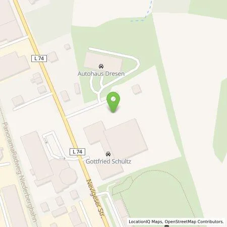 Standortübersicht der Tankstelle Gottfried Schultz Automobilhandels SE in 42553 Velbert