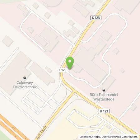 Standortübersicht der Tankstelle H.Oeltjenbruns GmbH in 26655 Westerstede