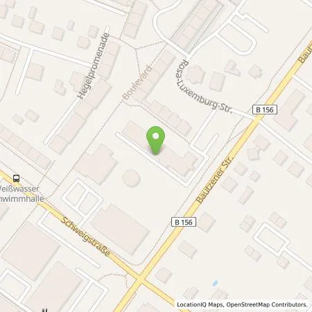 Standortübersicht der Tankstelle Autohaus Horn & Seifert GmbH in 02943 Weißwasser/Oberlausitz