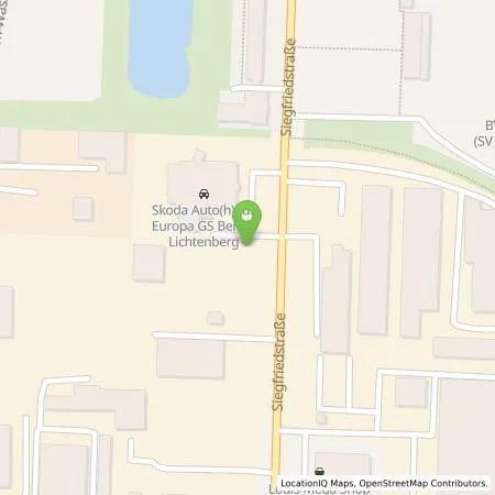 Standortübersicht der Tankstelle J.H. Auto(h)aus Europa GmbH in 10365 Berlin