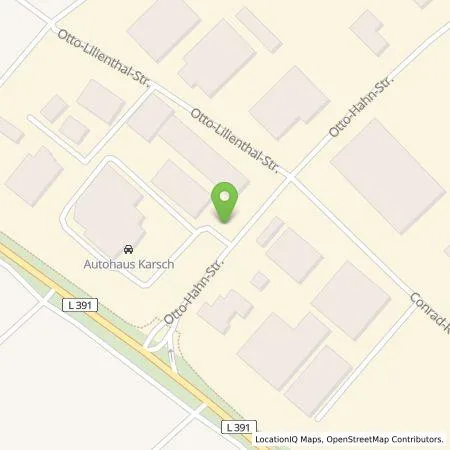 Standortübersicht der Tankstelle Karsch GmbH in 72406 Bisingen