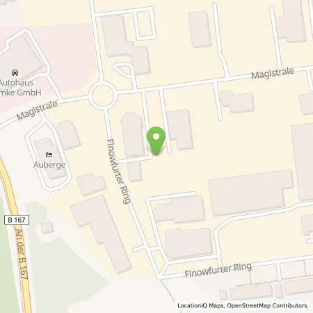 Standortübersicht der Tankstelle Knaack GmbH in 16244 Schorfheide