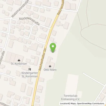 Standortübersicht der Tankstelle Otto Marx GmbH in 83395 Freilassing