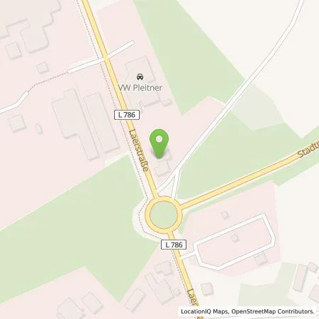 Standortübersicht der Tankstelle PS Zentrum GmbH & Co KG in 33775 Versmold