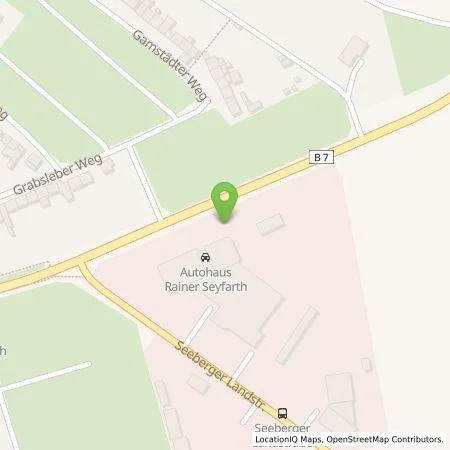 Standortübersicht der Tankstelle Rainer Seyfarth GmbH&Co.Kg in 99867 Gotha