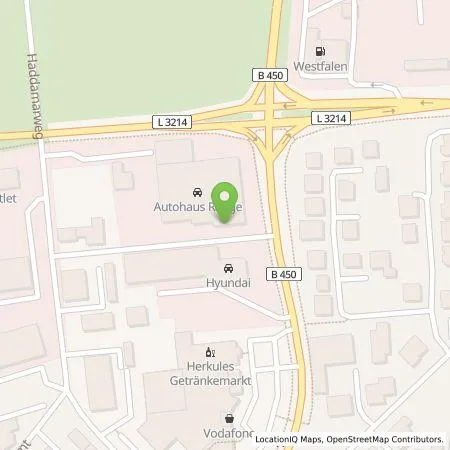 Standortübersicht der Tankstelle Autohaus Range GmbH in 34560 Fritzlar