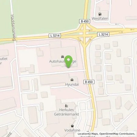 Standortübersicht der Tankstelle Autohaus Range GmbH in 34560 Fritzlar