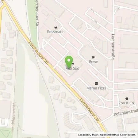 Standortübersicht der Tankstelle ALDI SÜD in 80935 München