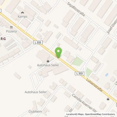 Standortübersicht der Tankstelle Richard Stein GmbH & Co. KG in 53721 Siegburg (Brückberg)