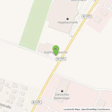 Standortübersicht der Tankstelle Rusche GmbH in 39326 Wolmirstedt