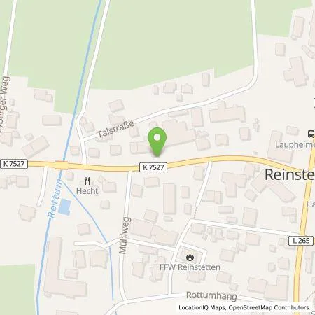 Standortübersicht der Tankstelle Schoch Automobile e. K. in 88416 Ochsenhausen