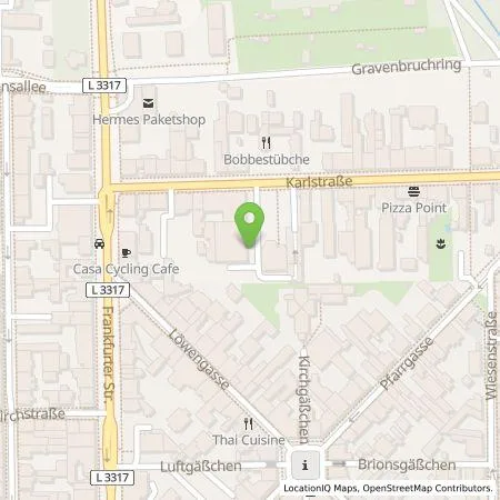 Standortübersicht der Tankstelle Tarnow-Stegbauer Autohaus GmbH in 63263 Neu-Isenburg