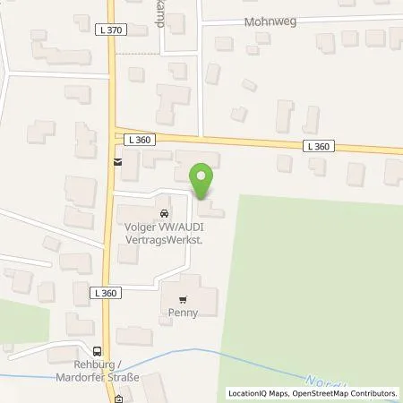 Standortübersicht der Tankstelle TEAM VOLGER GmbH & Co.KG in 31547 Rehburg-Loccum