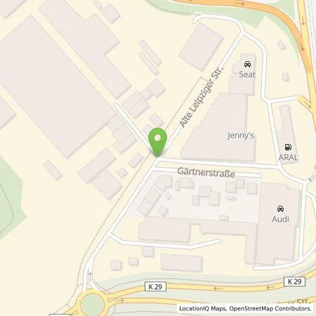 Standortübersicht der Tankstelle Voets Autozentrum GmbH in 38124 Braunschweig