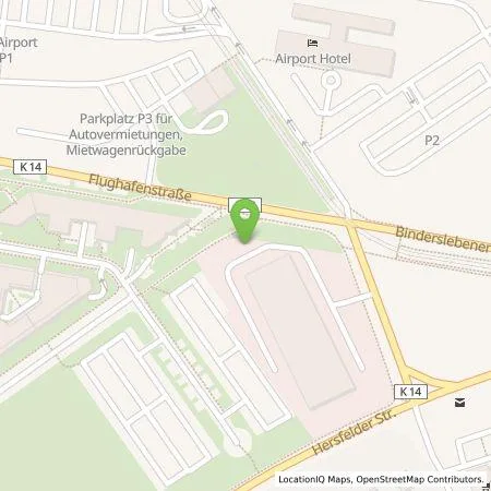 Standortübersicht der Tankstelle Volkswagen Deutschland GmbH & Co. KG in 99092 Erfurt